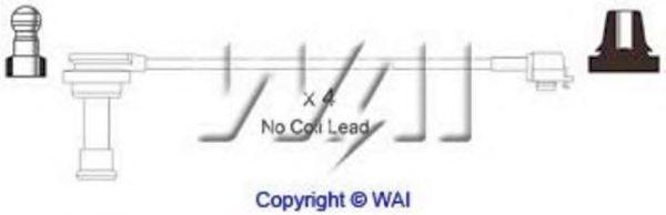 WAIglobal SL366 Ignition Cable Kit